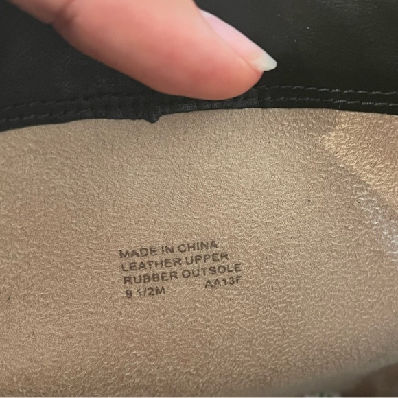 Michel Kors Black Leather Hamilton Riding Boots Size 9.5 - Picture 16 of 17